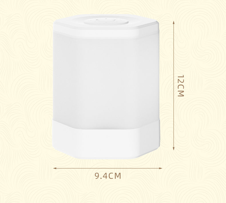 Hexagonal LED Night Lamp - Touch Control USB Rechargeable